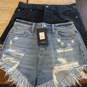 2 Fashion Nova Shorts for $15